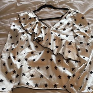 Self portrait star shirt